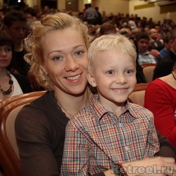 Ольга Зайцева с сыном
